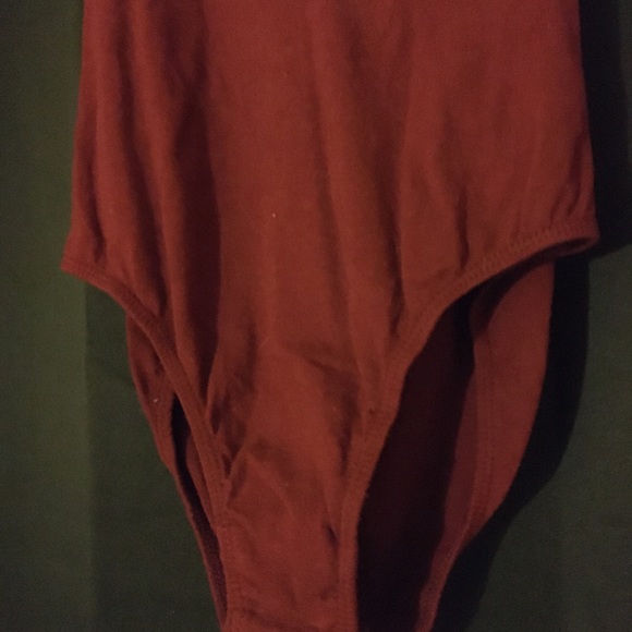 Urban Outfitters Burgundy Lace Bodysuit - Picture 4 of 5